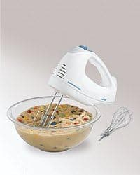 Hamilton Beach 6-Speed Hand Mixer with Beaters, Dough Hooks and Whisk