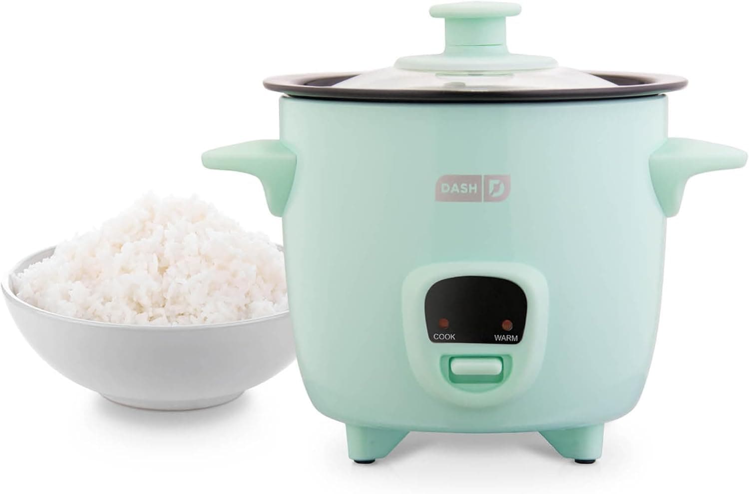 Dash Mini Rice Cooker (2 Cups Cooked)