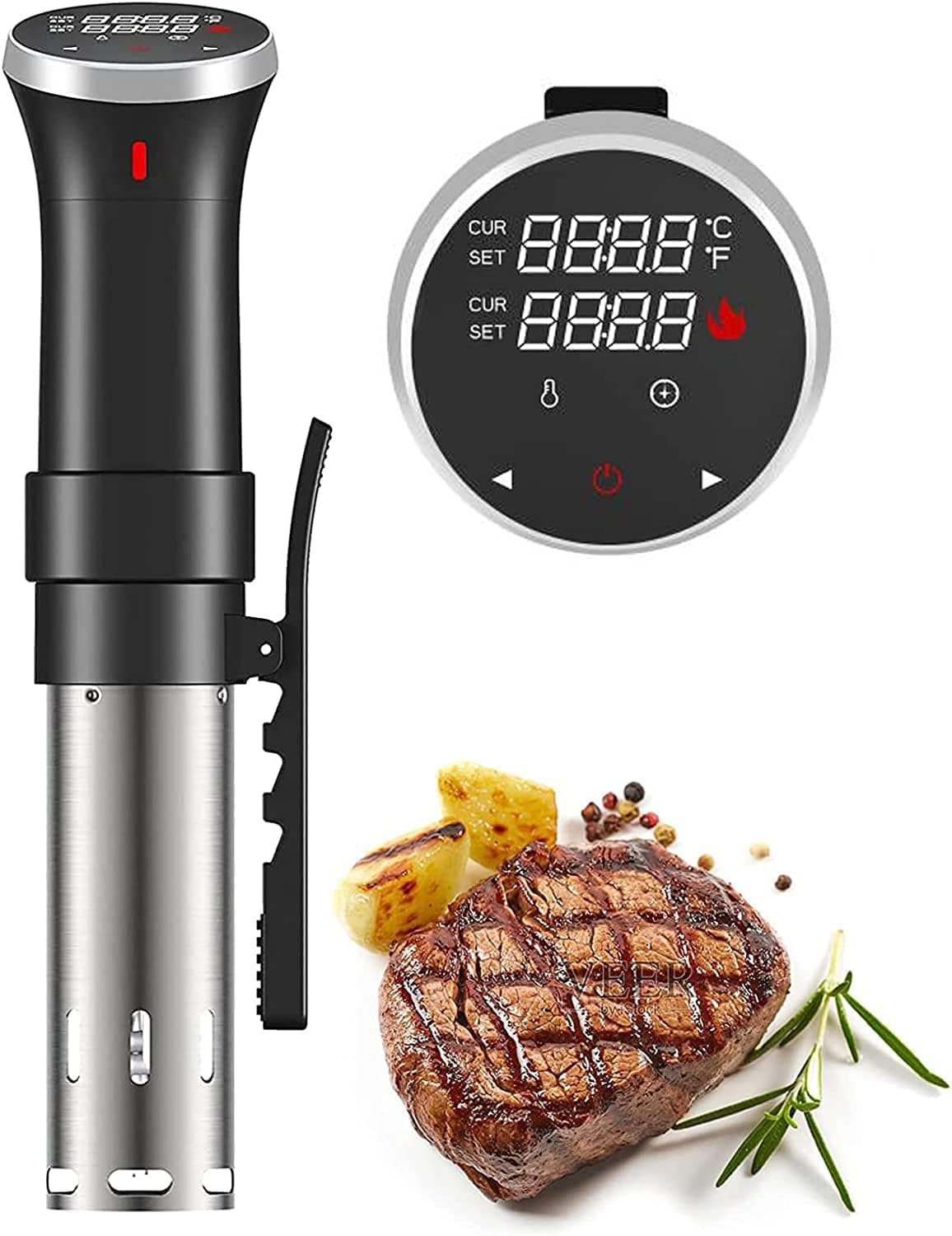 Fityou Accu Slim Sous Vide 1100W Immersion Circulator Full Touch Screen
