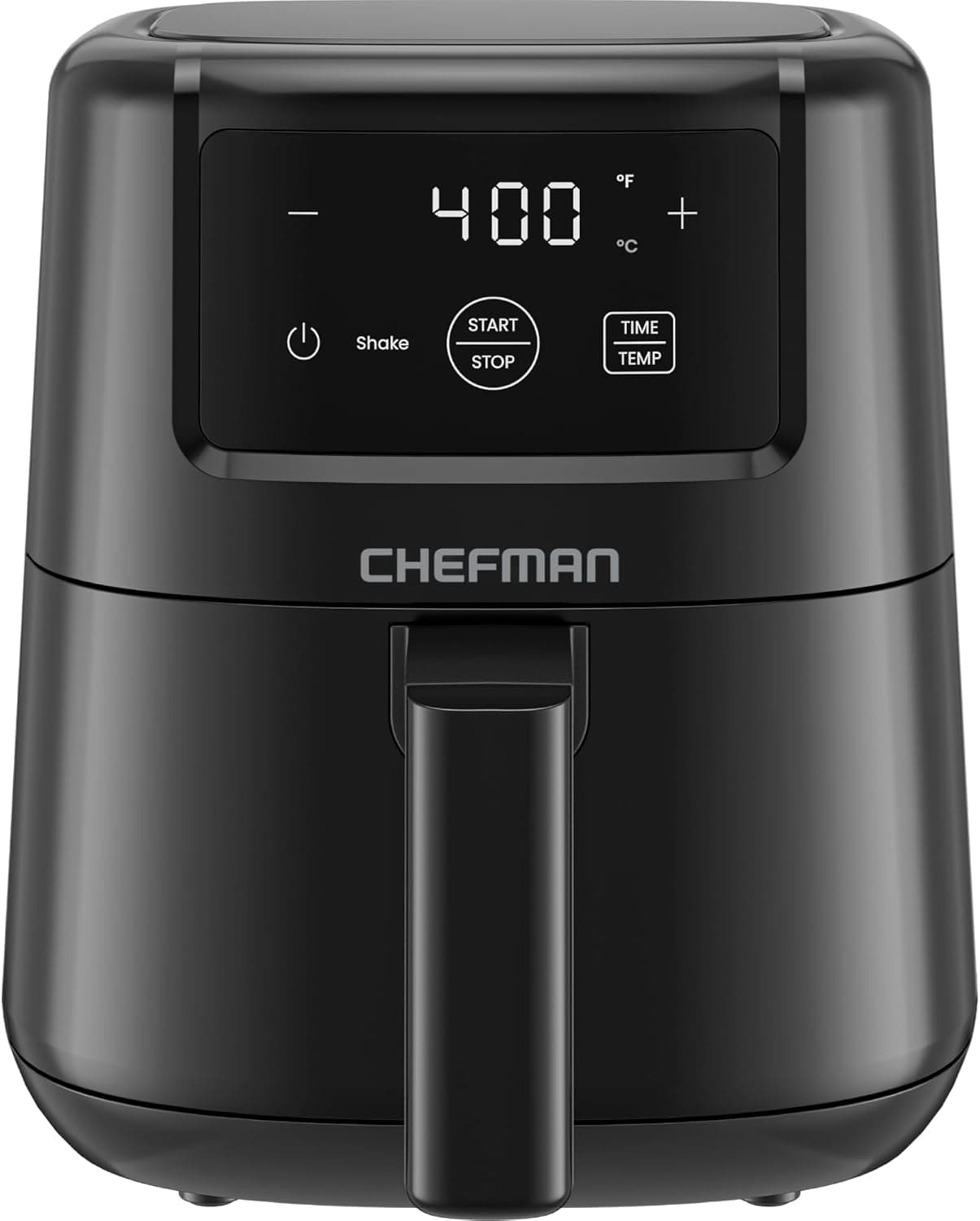CHEFMAN 2 Qt Mini Air Fryer, Digital Space-Saving Compact, Black
