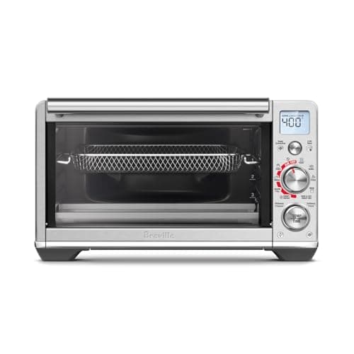 Breville BOV680BSS Smart Oven Air Fryer Compact, Brushed Stainless Steel