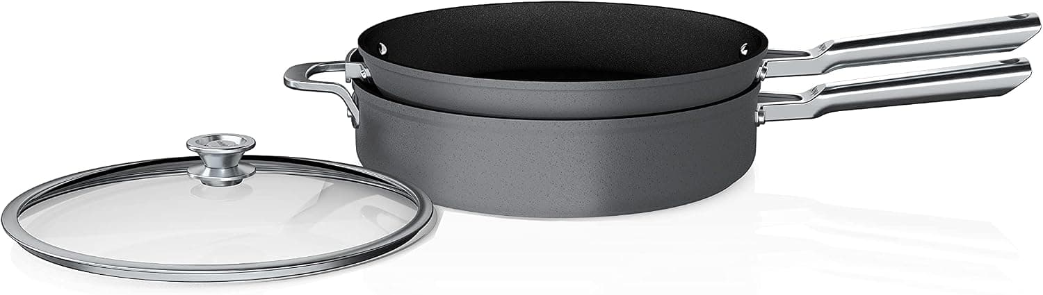 Ninja Foodi NeverStick 3-Piece Nesting Cookware Set