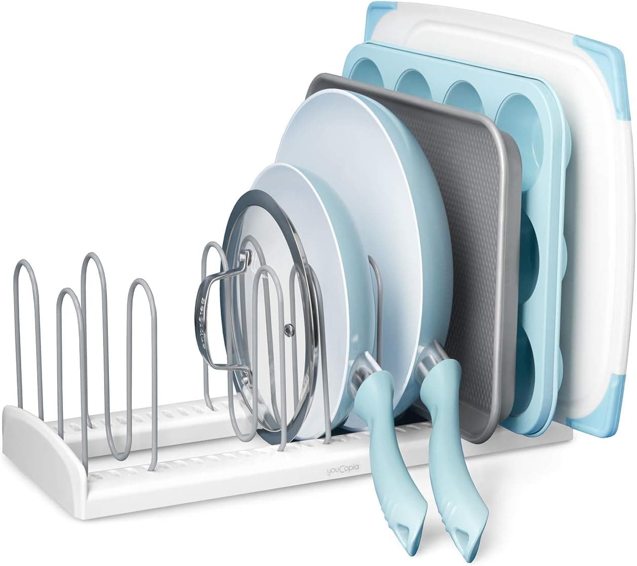 YouCopia StoreMore Adjustable Pan & Lid Rack (Large)