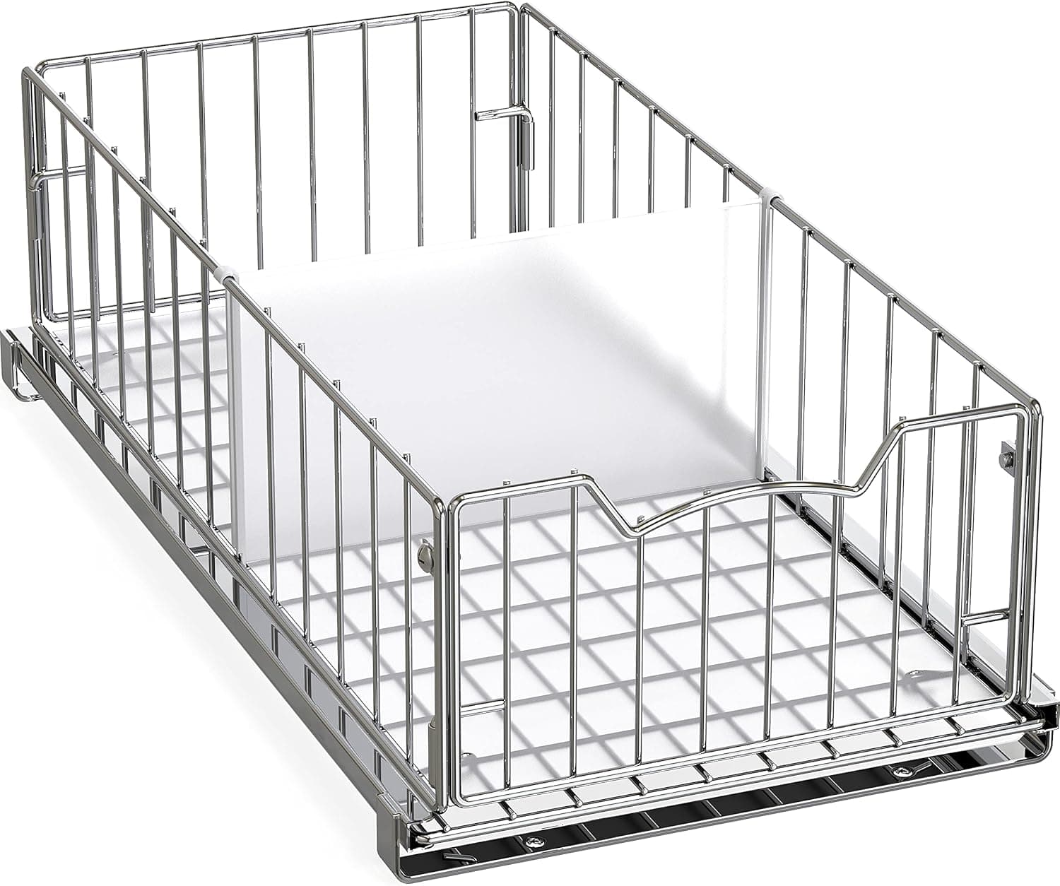 Simple Houseware Pull-Out Cabinet Sliding Basket