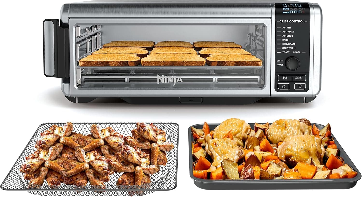 Ninja SP101 Foodi Flip-Up Air Fryer Toaster Oven (8-in-1)