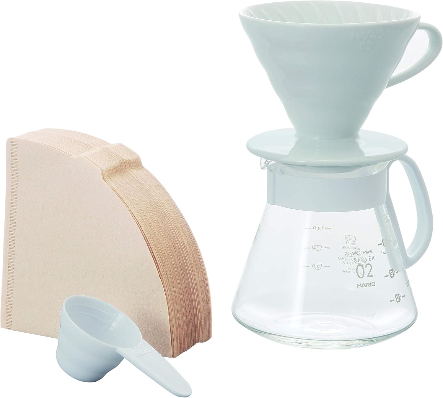 Hario V60 Ceramic Pour-Over Dripper (Size 02)