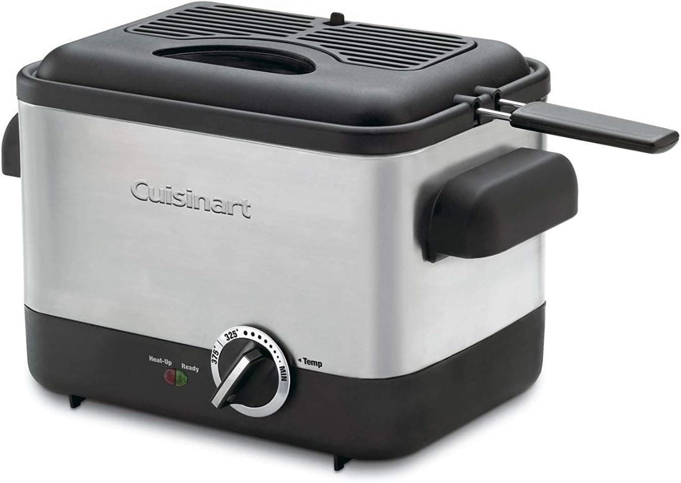 Cuisinart CDF-100 Compact 1.1-Quart Deep Fryer, Stainless Steel