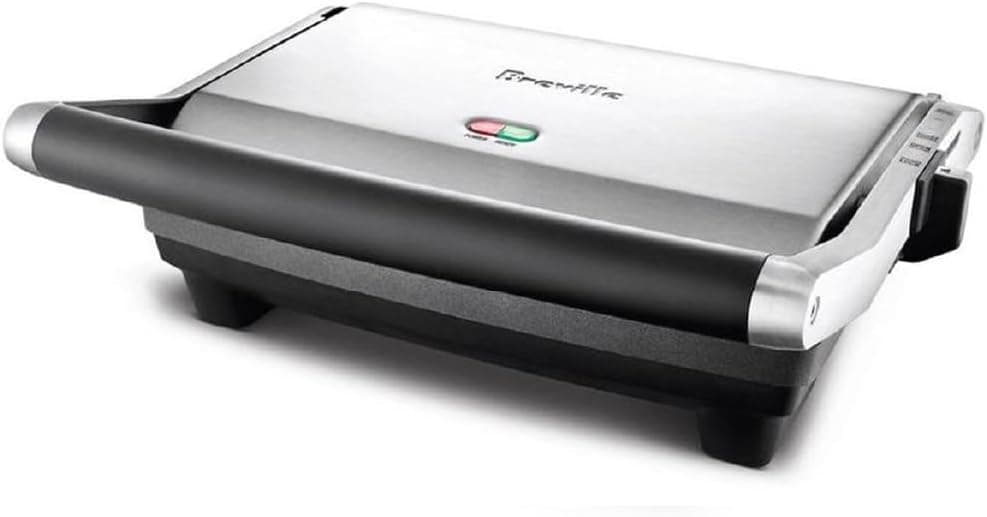 Breville BSG520XL Panini Duo Nonstick Sandwich Maker Press, 2 Slice