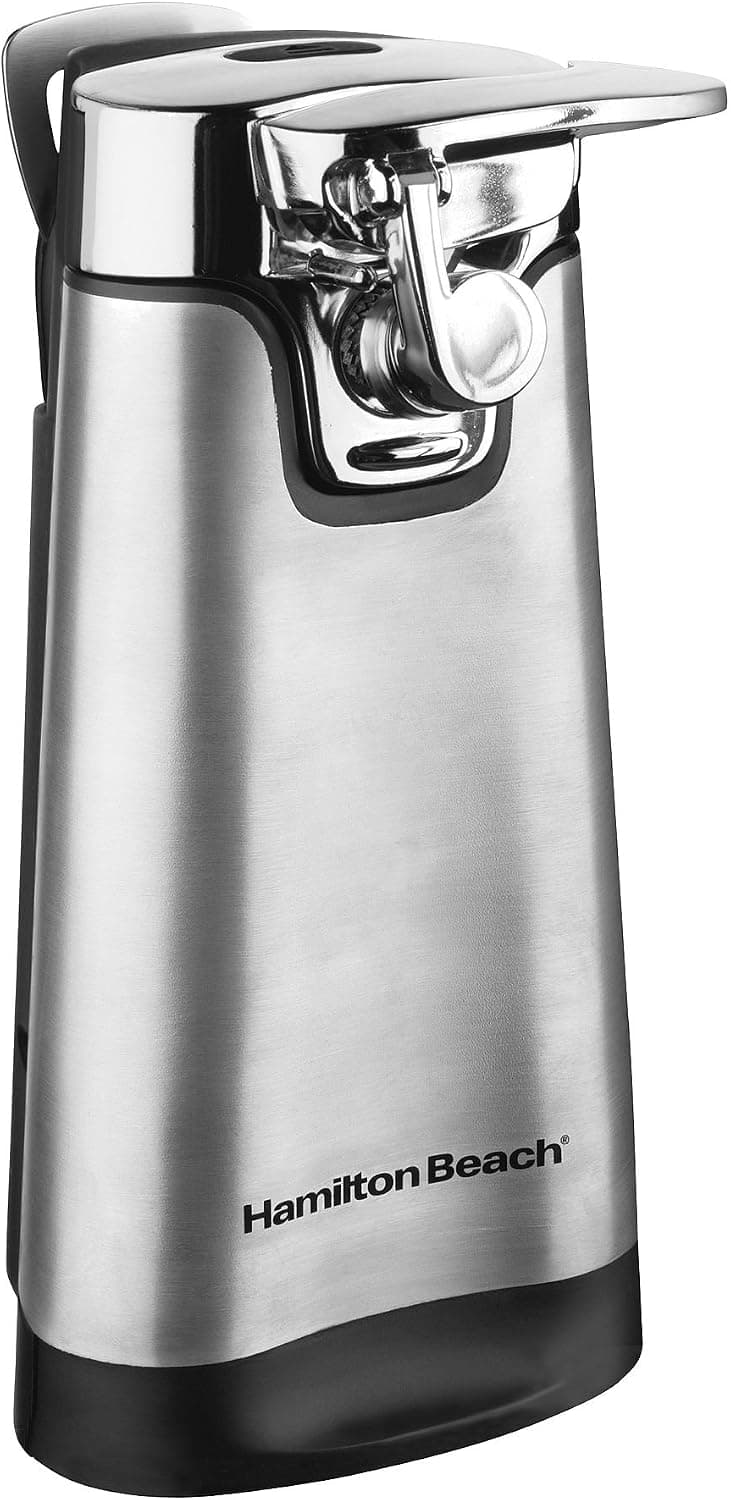 Hamilton Beach Stainless Steel Can Opener with Removable Cutter