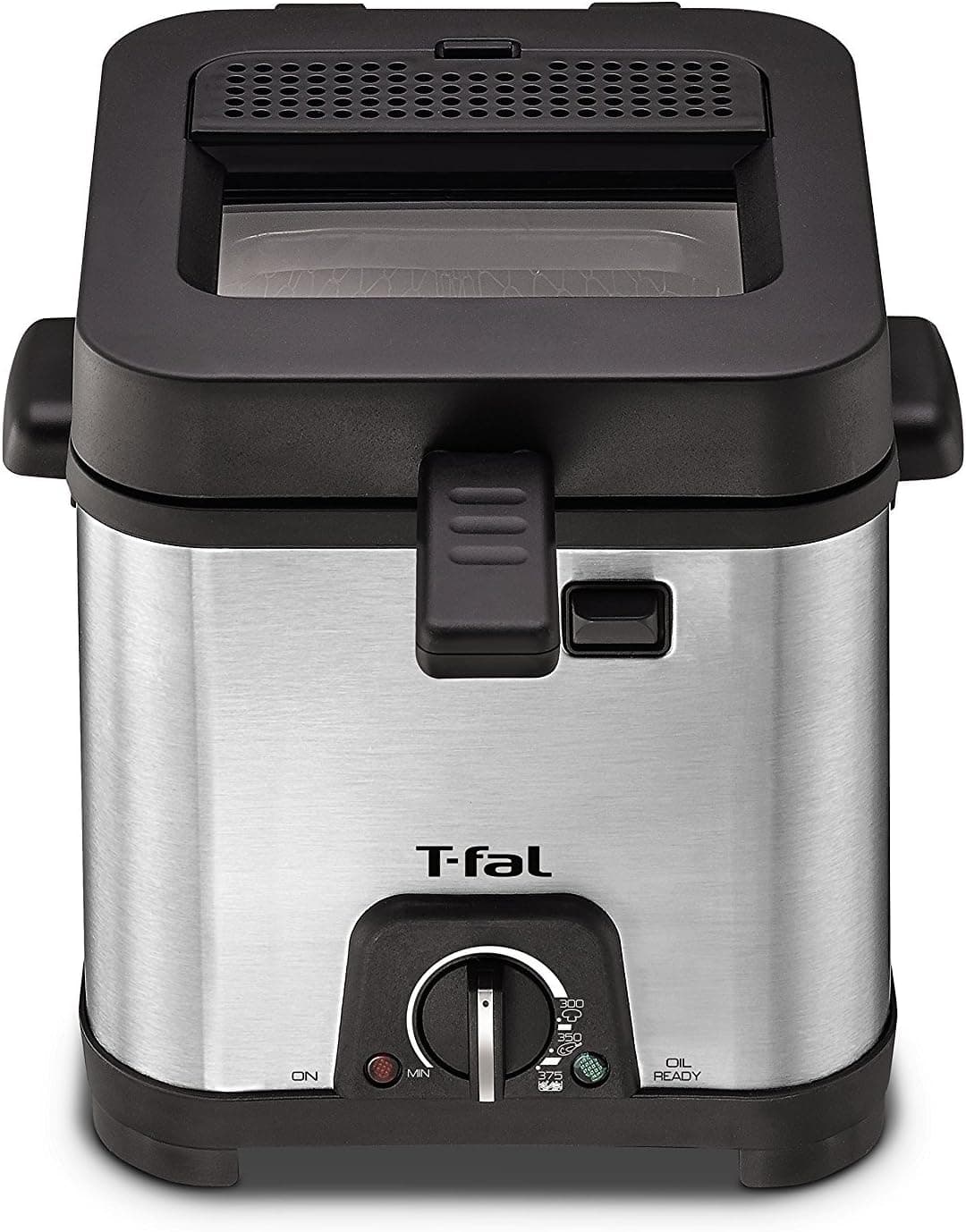 T-fal FF492D Stainless Steel 1.2-Liter Mini Deep Fryer
