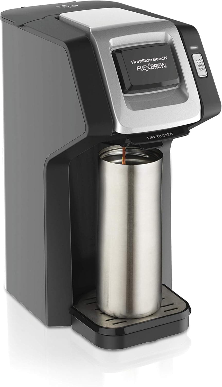 Hamilton Beach 49974 FlexBrew Single-Serve Coffee Maker, Black