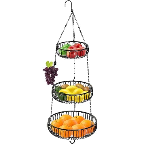 Best Hanging Fruit Baskets for Small Kitchens