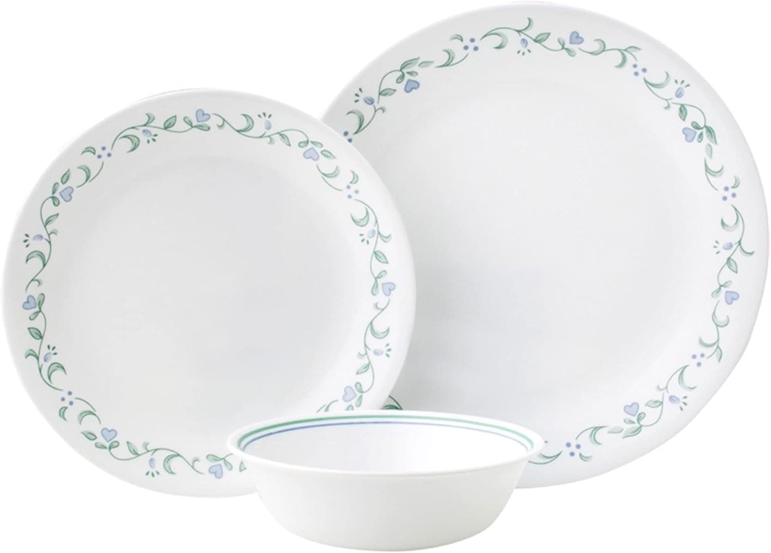 Corelle Country Cottage 12-Piece Dinnerware Set, Service for 4