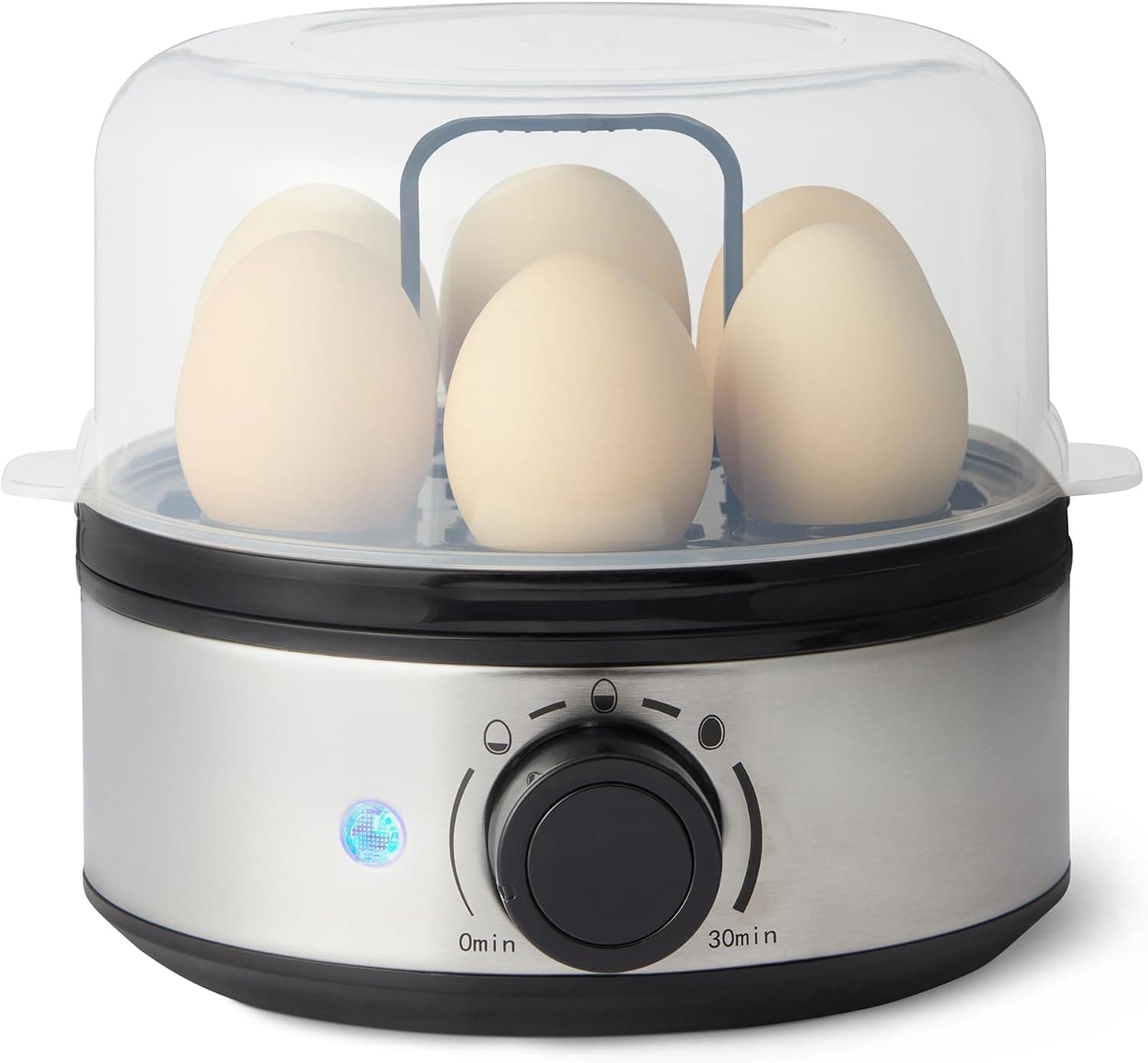 Amazon Basics Electric Egg Cooker for Hard-Boiled Eggs with Auto Shutoff